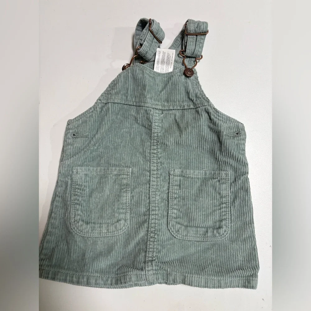 OshKosh B'gosh Mint Corduroy Overalls